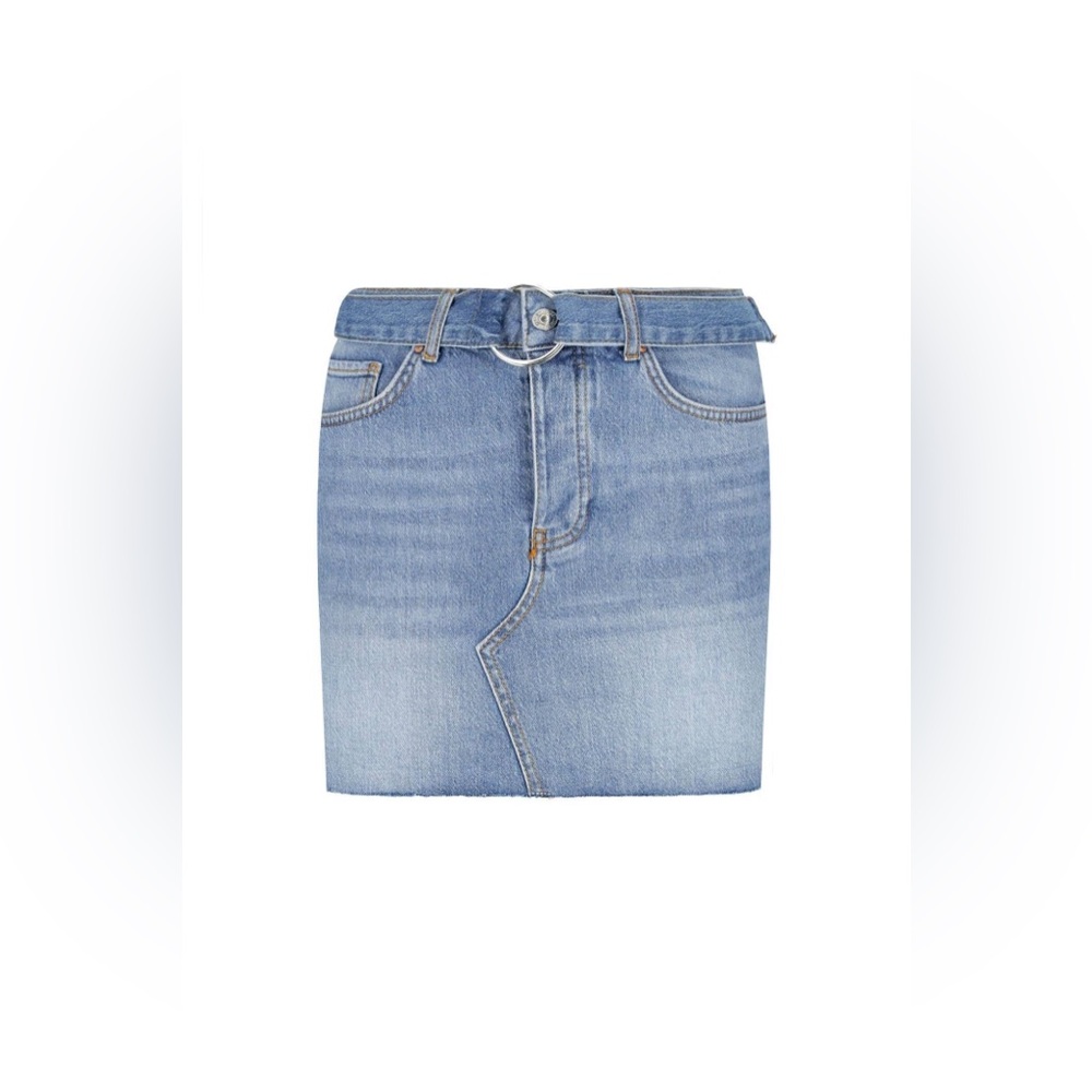 Guess Denim Lilas Mini Skirt